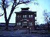 Dusk at the Plummer School in Winter